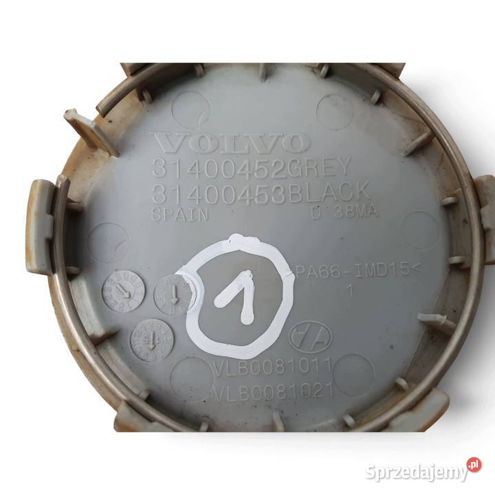 DEKIELKI ZAŚLEPKI Volvo 64mm x4 oryginał lubelskie Chełm