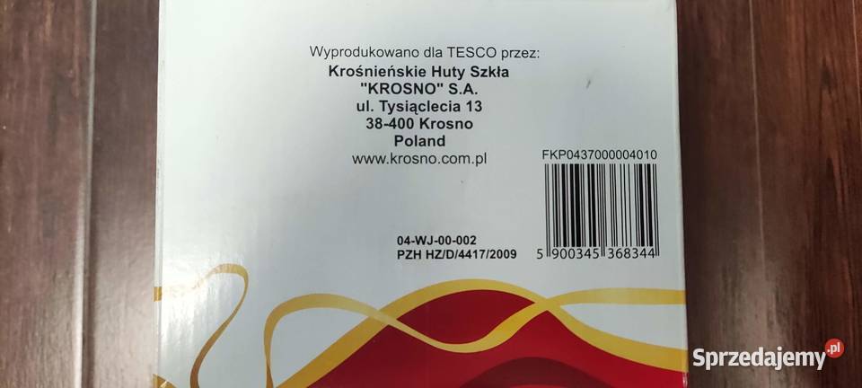 Nowy Zestaw szklanki literatki kieliszki 18 Gliwice sprzedam