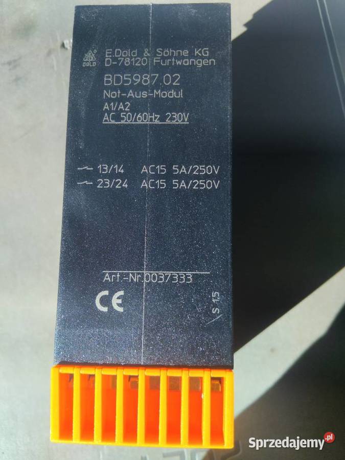 przekaźnik bezpieczeństwa DOLD Safemaster wielkopolskie Michorzewo