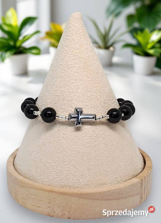 Bransoletka dziesiątka różańca z bursztynu Warszawa sprzedam