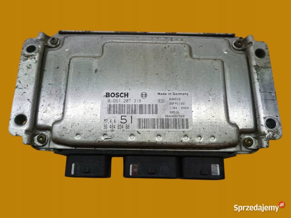 STEROWNIK SILNIKA 0261207318 9648483480 Citroen świętokrzyskie