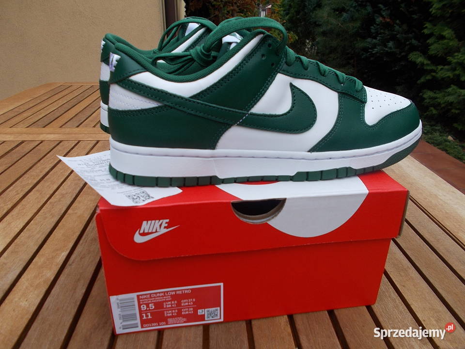 r 43275 Nike Dunk low Michigan State DD1391101 Sportowe Poznań sprzedam