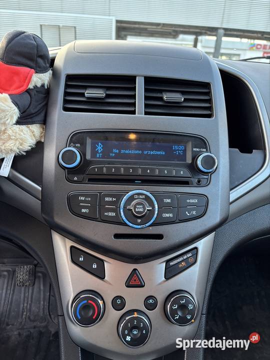 Chevrolet Aveo T300 14 benzyna 2012 Hatchback Sieradz