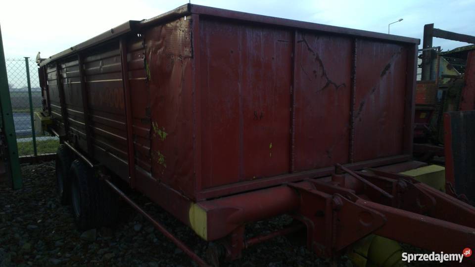 rozrzutnik 8 ton tandem raty 05 zamiana dowóz Probostwo Górne
