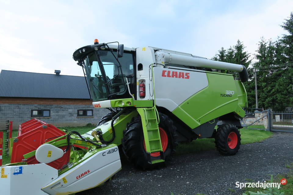 Claas Tucano 320 2016r 605MTH Salon Polska Miechów