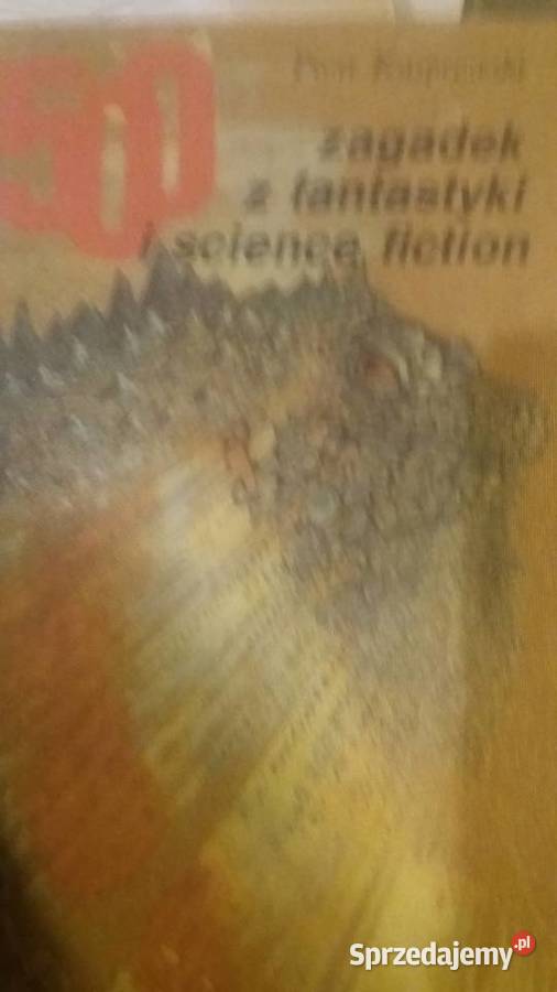 500 zagadek z fantastyki unikatowe książki Antykwariat Warszawa sprzedam