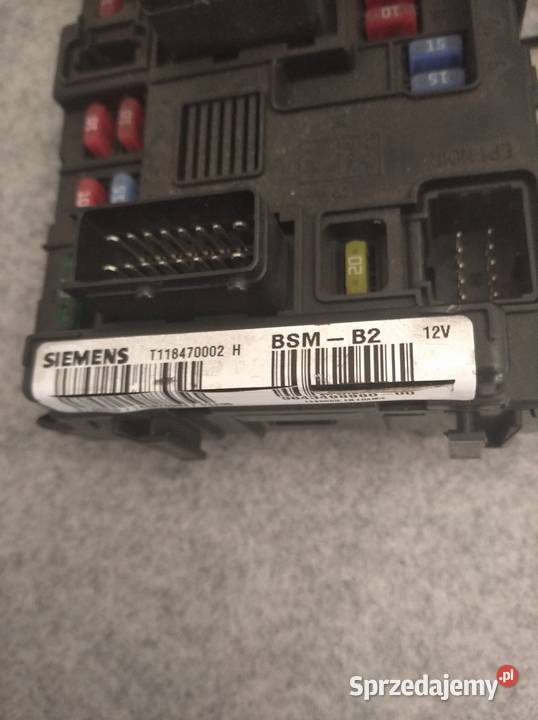 CITROEN PEUGEOT MODUŁ BSMB2 układ elektryczny silnika Swarzędz