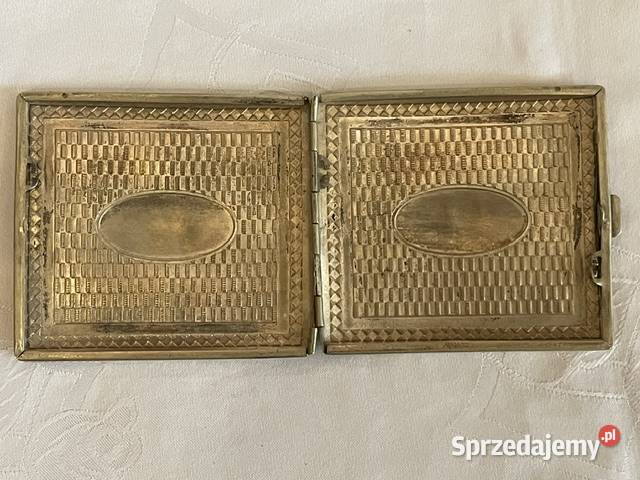 Papierośnica niemiecka plater III Rzesza Kraków