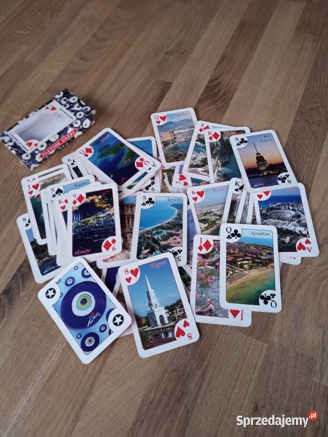 Karty do gry Turcja kolekcjonerskie Pozostałe śląskie Tychy