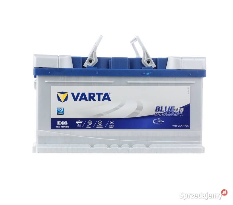 Akumulator VARTA Blue Dynamic E46 75Ah 730A EFB Bydgoszcz