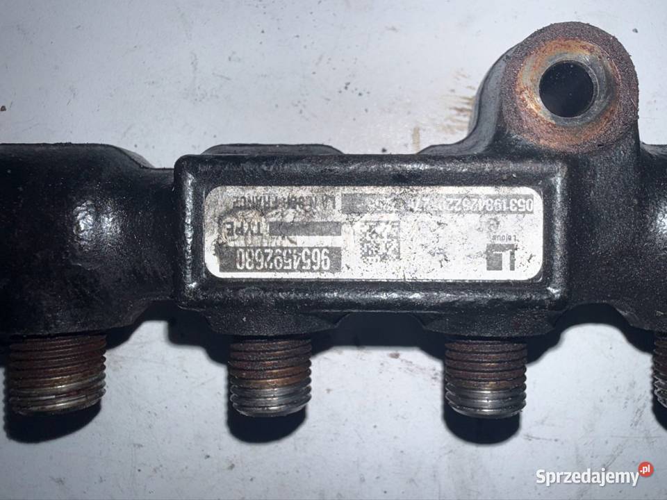 Listwa wtryskowa 9654592680 Peugeot 307 16 hdi Ostrów Wielkopolski