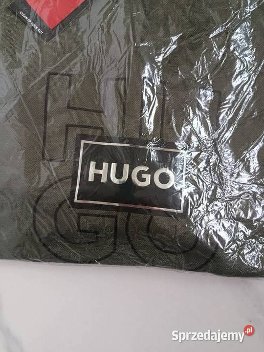 Bluza męska bawełniana Hugo Boss zielona rozmiar Odzież codzienna podlaskie Białystok