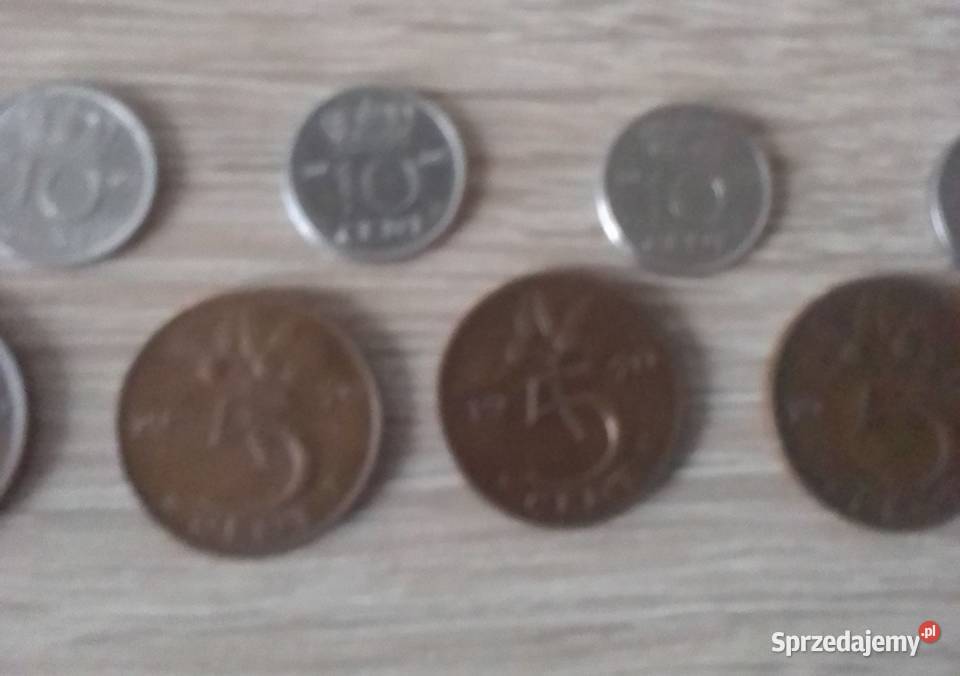 Monety Holandia 19631980 10 Michów sprzedam