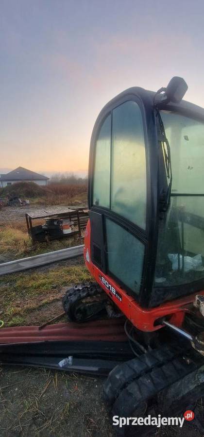 Minikoparka jcb 8018 2011r 2700mht Chorzów