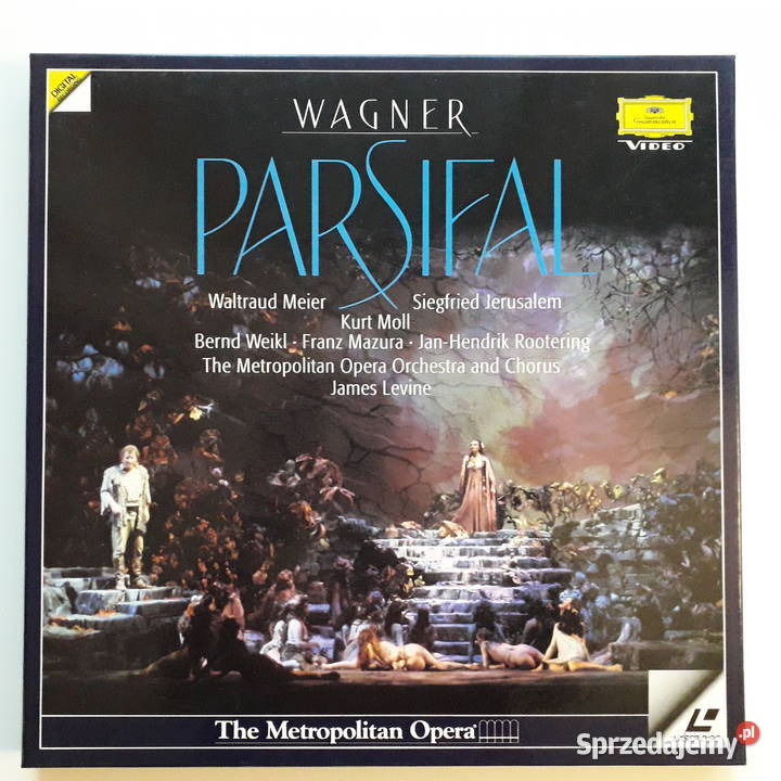 Wybitne opery na płytach Laser Disc Mozart Verdi Warszawa