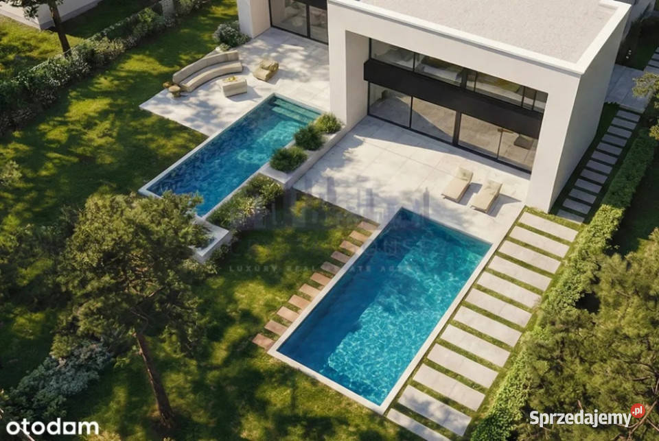 Villa Radość luksusowy dom basenem Sprzedaż Warszawa sprzedam