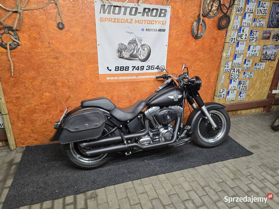 Harley Davidson Flstfb Fat Boy Special Black opolskie Zawadzkie
