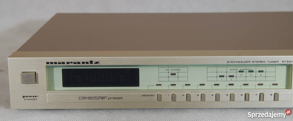 Marantz ST 521 szampański tuner stereo vintage Radioodtwarzacze Szczodre