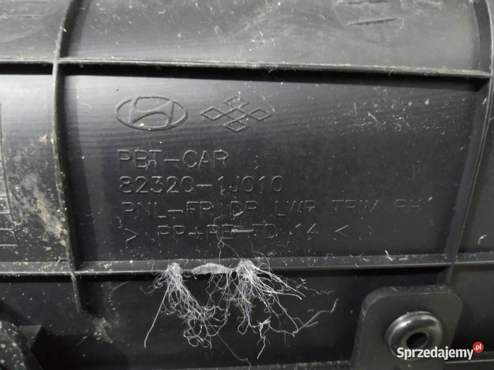 TAPICERKA BOCZEK LEWY PRAWY PRZÓD KPL 5D Hyundai sprzedam