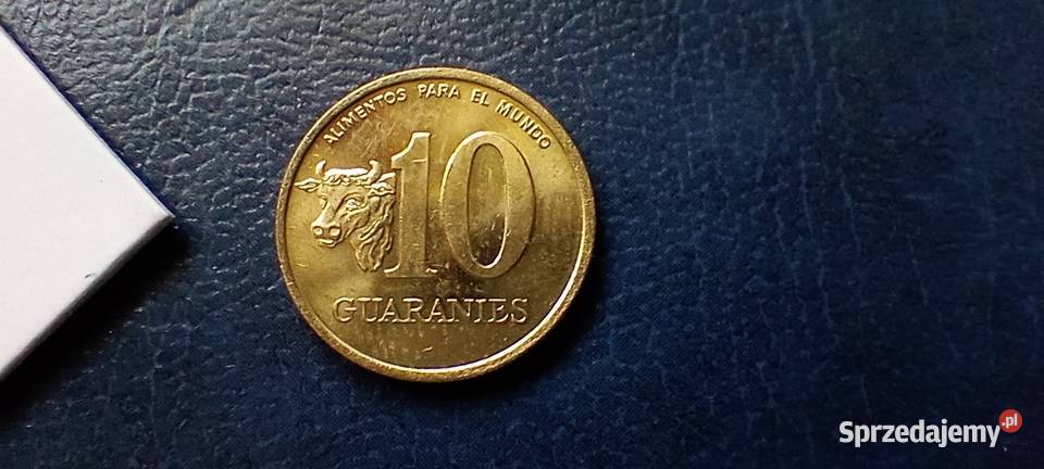 Stare monety 10 guarani 1990 Paragwaj Lesko