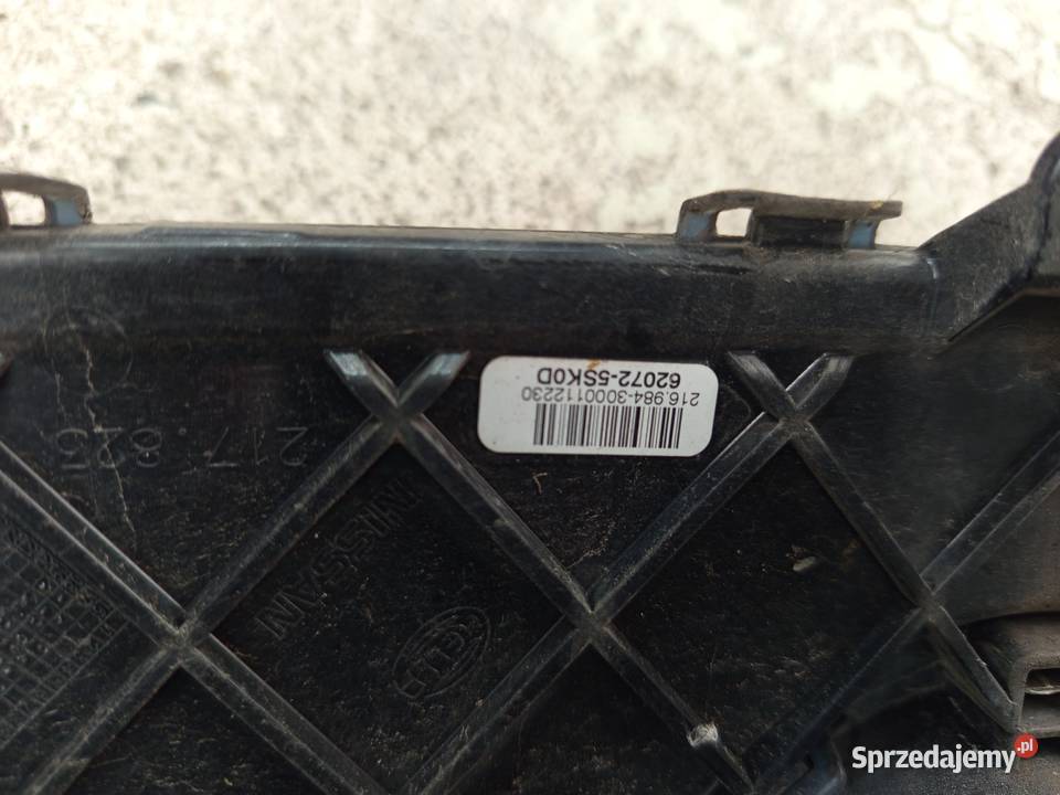 Atrapa grill nissan leaf 17 roku orginalny podkarpackie Rzeszów