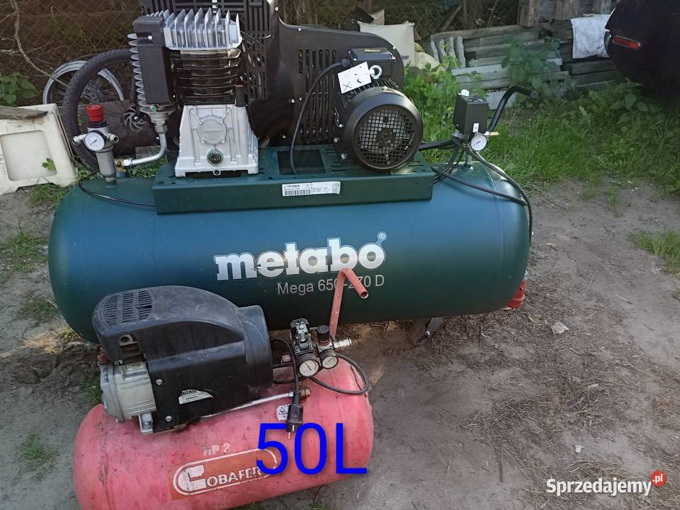 Sprężarka Metabo Mega 650270D Przytyk