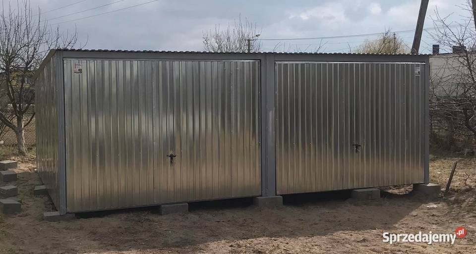GARAŻ BLASZANY 6x5 PRODUCENT OGÓLNOPOLSKI Przasnysz