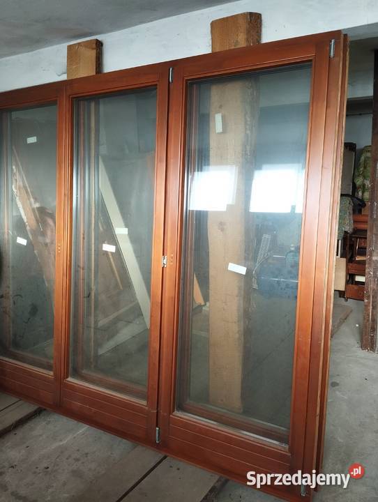 Euro okna drewniane nowe klejonka sosnowa Nowy Targ