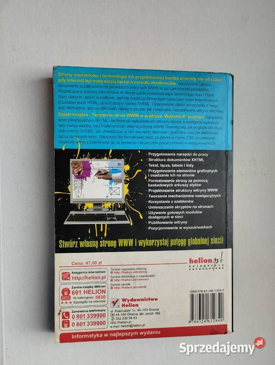 Poradnik w samodzielnym tworzeniu stron internet, komputery Warszawa