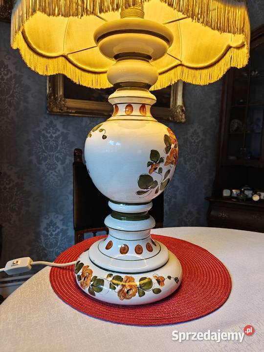 Lampka porcelanowa Łańcut sprzedam