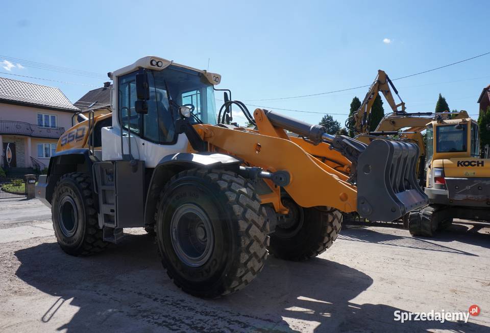 Ładowarka kołowa Liebherr L 550 2018 sprzedam