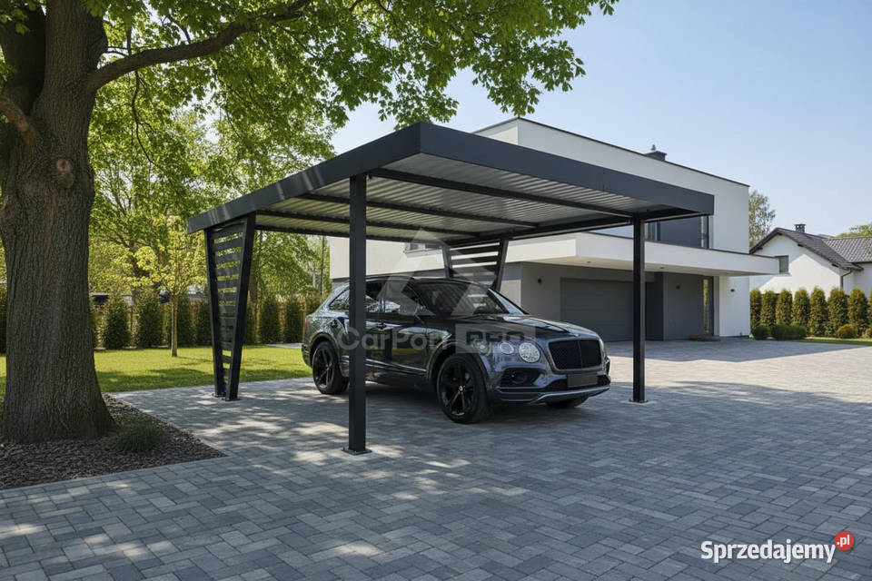 Carport V PREMIUM 48x5m Wypełnienie panelami Oświęcim