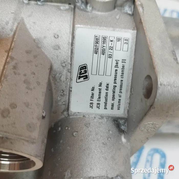 Filtr zwrotny hudrauliki jcb z obudowa 402f9087 Łowicz sprzedam