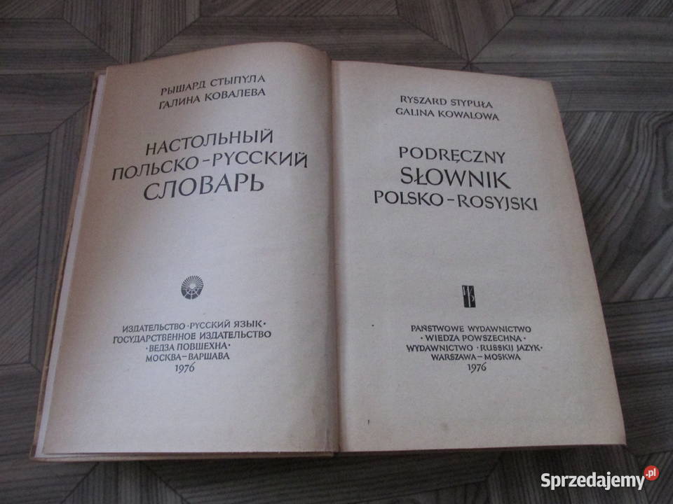 SŁOWNIK POLSKO ROSYJSKI Bytom