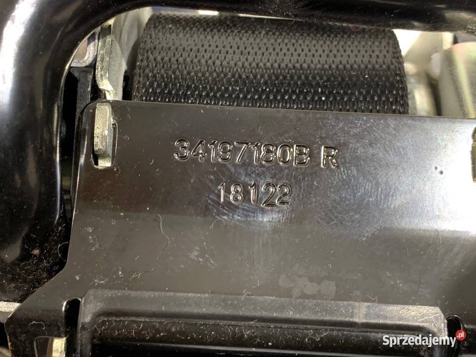 PAS BEZPIECZEŃSTWA PRAWY TYŁ BMW F48 34188360C Pasy bezpieczeństwa