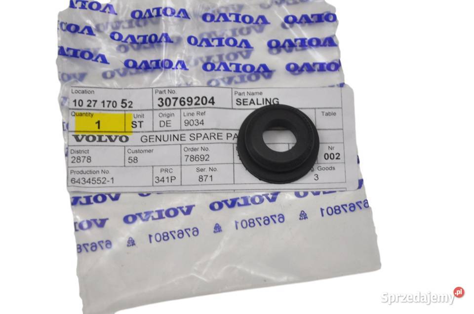 VOLVO S60 V60 S80 S90 V90 V70 uszczelka serwa OE Bielany Wrocławskie