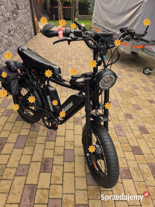 Ridstar Q20 Pro 2x1500W 2x20 Ah zasieg 180 na Kraków