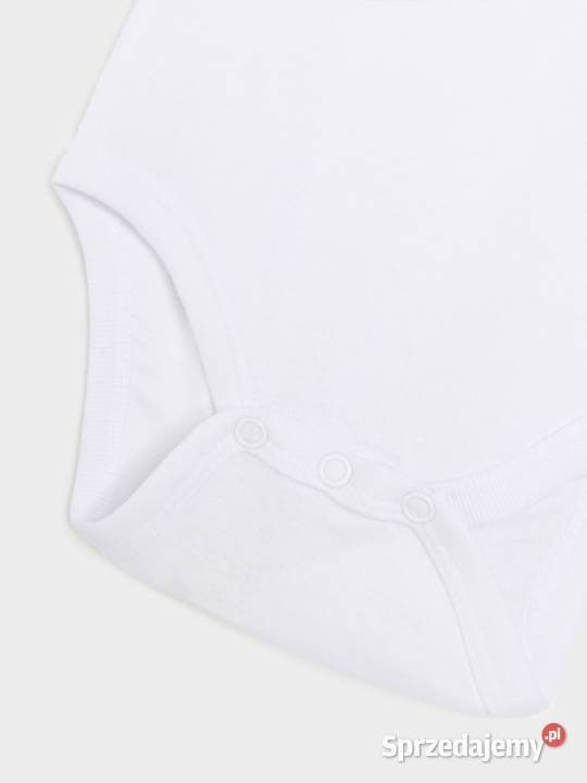 Białe body Sinsay 56 bawełna noworodek newborn Rozmiar 56 Bluzki, koszulki i kaftaniki Szczecin sprzedam