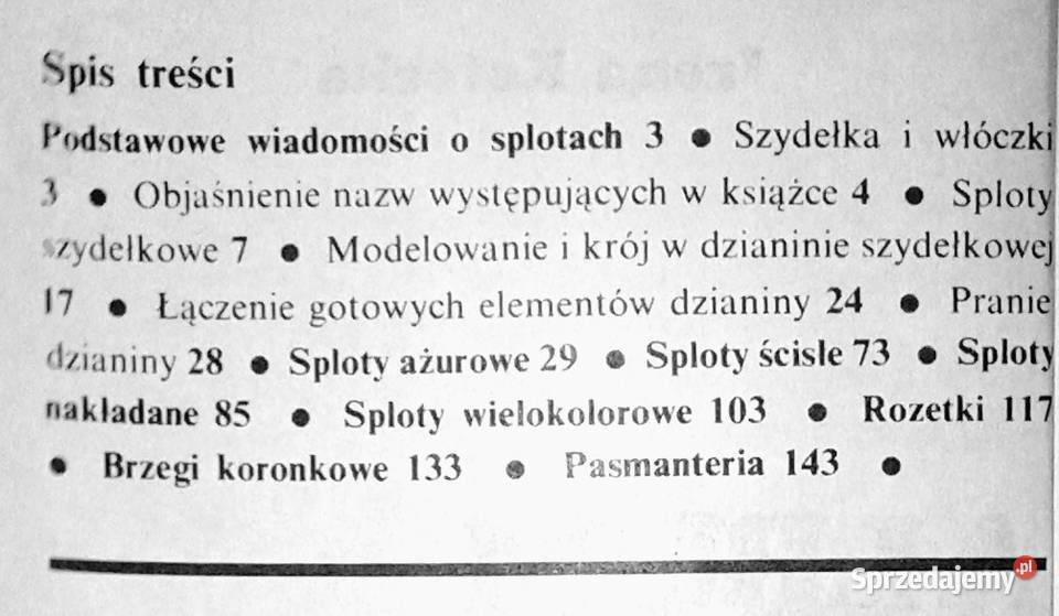 Album splotów szydełkowych Irena Kotecka Chełm