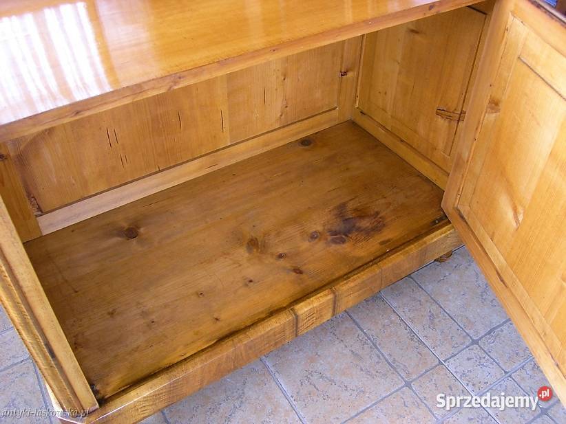Serwantka Biedermeier orzech Antyki, Sztuka, Kolekcje Sopot