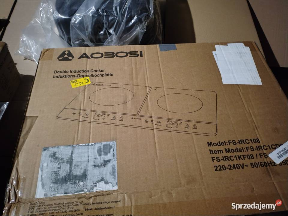 Aobosi płyta indukcyjna FSIRC108 3500W G wolnostojące Zawiercie