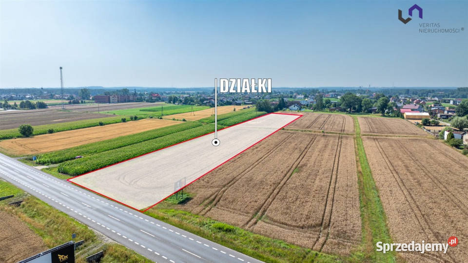 Działka na sprzedaż Paniówki Zwycięstwa 1612m2 budowlana