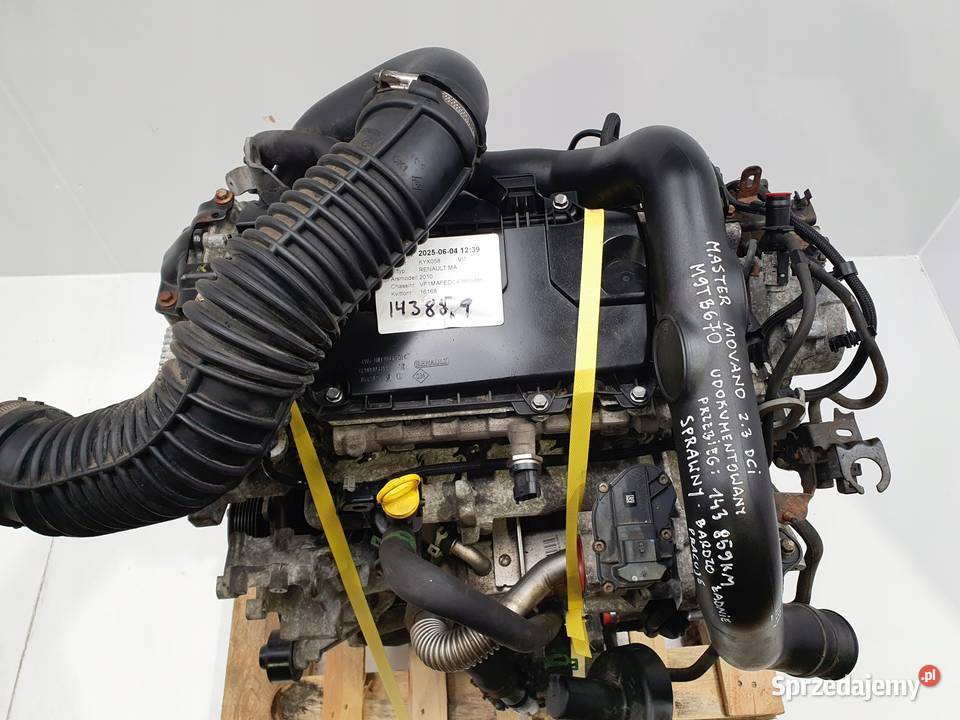 SILNIK M9T670 Renault Master III 23 DCI 125 sprzedam
