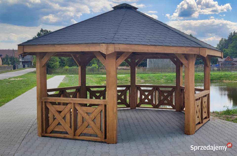 Altana Ogrodowa Drewniana 5m Altanka Drewniana Poznań sprzedam