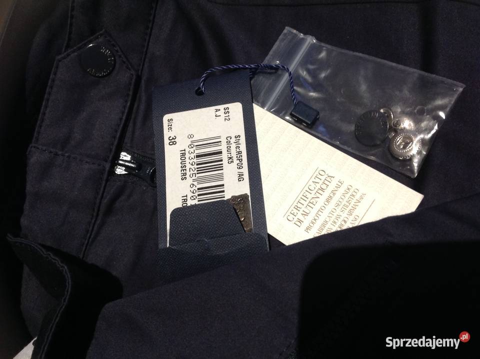 Spodnie Granatowe Damskie ARMANI JEANS SM j nowe