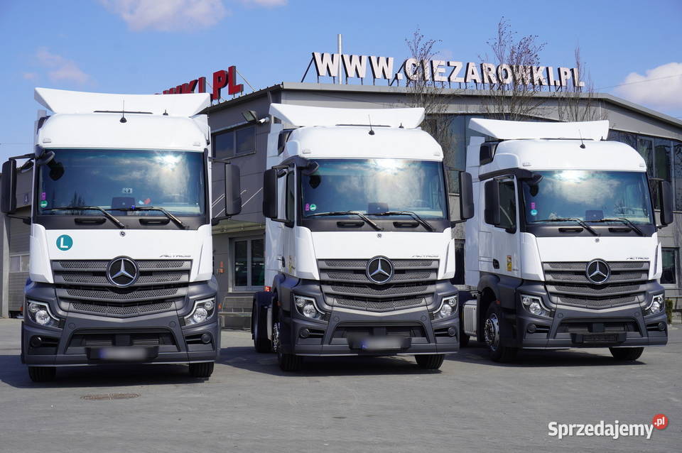 Ciągnik siodłowy MercedesBenz Actros 1842 2024 pełny VAT małopolskie Kraków