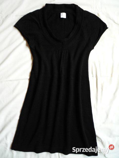 Camaieu 36S Tunika Czarna Dzianinowa Nowa Szczecin sprzedam