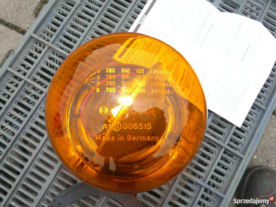 Kogut Lampa ostrzegawcza na dostawcze wózki Akcesoria Łódź