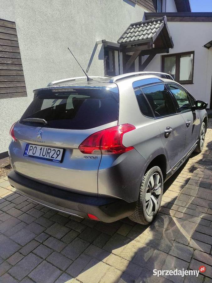 Peugeot 2008 12 110 2016r automat niski przebieg gniazdo USB Mosina