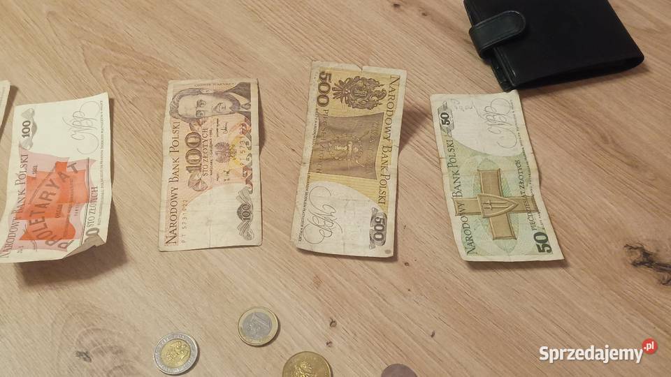 Sprzedam stare banknoty papierowe i monety Szklarska Poręba